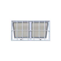 Vitro Maxim Ar 2 Seções Com Grade Alumínio Branco 80x120 Linha 25 Jade