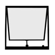 Vitro Maxim - Ar 60 (A) x 60 (L) Alumínio Preto - PTORD2253 - HALE