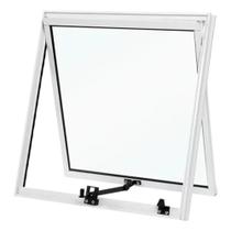 Vitrô Maxim Ar Altura 60 X 60 Largura Aluminio Branco Vidro Mini-Boreal Linha 14 Vitrô Maxim Ar Altura 60 X 60 Largura Aluminio Branco Vidro Mini-Boreal Linha 14