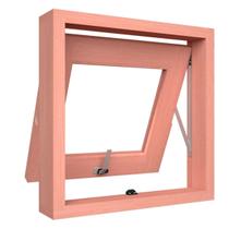 Vitrô Maxim Ar Basculante 60 x 80 Cm Madeira Maciça Natural - Made