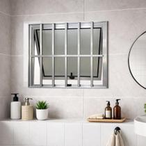 Vitro Maxim Ar Com Grade Alumínio Brilhante 60x60 Linha 25 Brecorimo