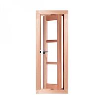 Vitrô Pivotante Quadriculado 100CMX40CMX12CM VE961 Esel Marrom