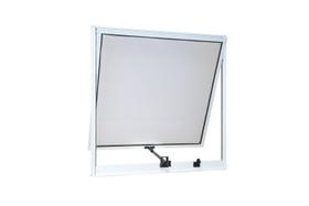 Vitro Projetante 40 X 80 Alumínio Branco Vidro Mini Boreal Linha Turquesa Brecorimo