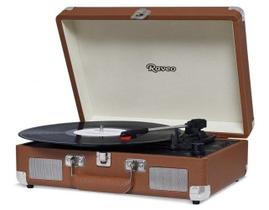 Vitrola Chrome Brown com Usb e Bluetooth, Bivolt