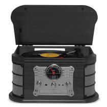 Vitrola Raveo Spio Bluetooth 25W Preto Preta Bivolt