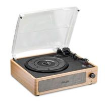 Vitrola Toca disco Pulse Morrison Retro com Bluetooth/RCA Marrom - Bivolt
