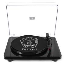 Vitrola Toca-Discos Diamond Black Agulha Japonesa D - Echo Vintage