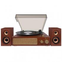 Vitrola Toca Discos Raveo Studio Plus Marrom Original