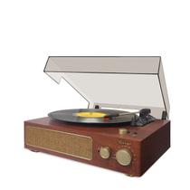 Vitrola Toca Discos Retrô Raveo Studio Marrom USB Bluetooth Vitrola Toca Discos Retrô Raveo Studio Marrom USB Bluetooth