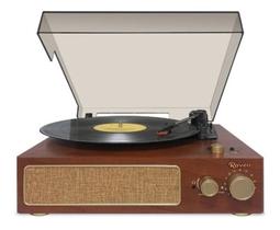 Vitrola Toca Discos Retro Vintage Studio Usb Bluetooth FM