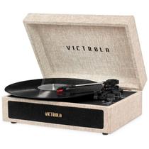 Vitrola Vsc-580Bt-Lbb Maletatoca Discos Victrola Com Bluetooth
