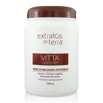 Vitta hiperemim creme de massagem 1kg extratos da terra Vitta hiperemim creme de massagem 1kg extratos da terra