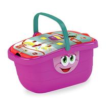 Viva Brincar Cesta de Piquenique Sortida 21 pçs MK264 - Dismat