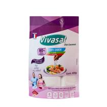Vivasal Light Gourmet 80% Menos Sódio - Refil 450g