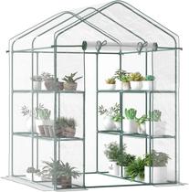 Viveiro Estufa Desmontável para Plantas e Hortaliças 143x143x195cm Remoli Maker