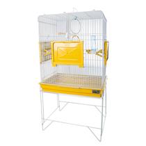 Gaiola Para Calopsita Braganca Gp044 Triplex Branco E Vermelho em ...