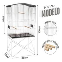 Viveiro Gaiola para Pássaros Médio Dobrável