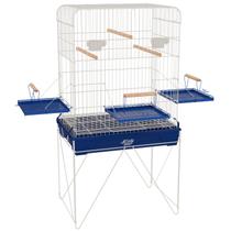 Viveiro Grande Gaiola para Calopsita Aves Mansas Malha Larga