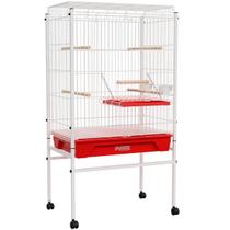 Viveiro Grande Para Calopsita Papagaio Ringneck - Vermelho