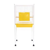 Viveiro Monaco Mini Malha Larga para Pássaros Amarelo