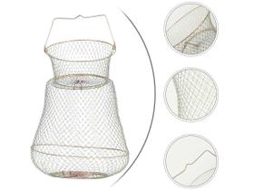 Viveiro Retrátil de Arame Com Tampa (33cm) - Lamazon Viveiro Retrátil de Arame Com Tampa (33cm) - Lamazon