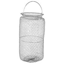 Viveiro Sambura Arame Com Tampa Covo de Pesca Lambari