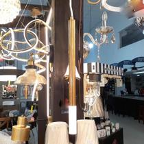 Vivendi Pendente Viv5060 LED 3w 3000k Metal Dourado