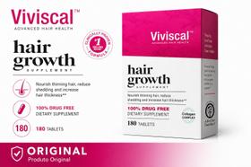 Viviscal Hair Growth 180 Comprimidos Feminino Anticaída Cabelo Crescimento Saudável Importado Original Viviscal Hair Growth 180 Comprimidos Feminino Anticaída Cabelo Crescimento Saudável Importado Original