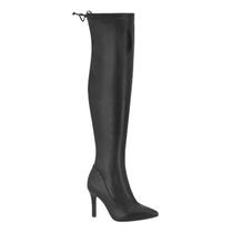 Vizzano Bota Cano Longo Over The Knee Stretch Ref. 3049.241 Preto Salto Alto Bico Fino Vizzano Bota Cano Longo Over The Knee Stretch Ref. 3049.241 Preto Salto Alto Bico Fino