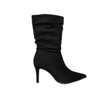 Vizzano Bota Cano Medio Bico Fino Salto 8,5 cm Ref. 3112.101 - Vizzano Bota Cano Medio Bico Fino Salto 8,5 cm Ref. 3112.101 -