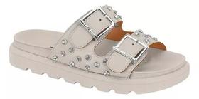 Vizzano chinelo feminino fivela dupla