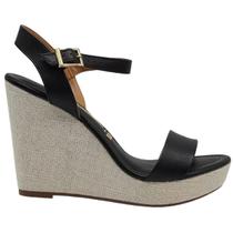 Vizzano sandalia anabela feminino Vizzano sandalia anabela feminino