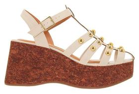 Vizzano Sandalia Feminina 6559 105 29711 35312 Branco - BRANCO Vizzano Sandalia Feminina 6559 105 29711 35312 Branco - BRANCO