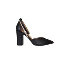 Vizzano Sapato Scarpin Salto Grosso 9 Cm Ref 1285.449 -