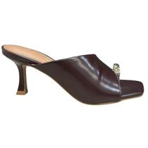 Vizzano tamanco bico quadrado dedo em detalhe metal Vizzano tamanco bico quadrado dedo em detalhe metal