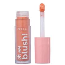 Vizzela Blush Líquido Oh My Blush! Peach Glow