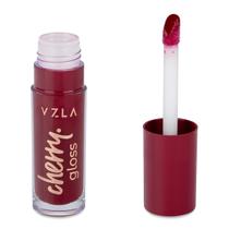 Vizzela Cherry Gloss com Chaveiro Vermelho Cereja Translúcid