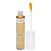 Vizzela Corretivo Camuflagem Amarelo
