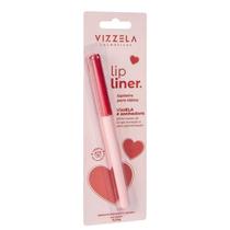 Vizzela Cosméticos Lip Liner Cor 03 Sonhadora - Lapiseira Labial 0,24g Vizzela Cosméticos Lip Liner Cor 03 Sonhadora - Lapiseira Labial 0,24g