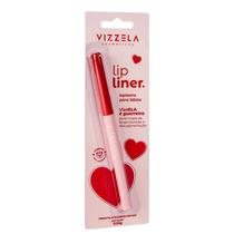 Vizzela Cosméticos Lip Liner Cor 04 Guerreira - Lapiseira Labial 0,24g