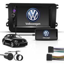 vKit Central Multimidia 2 Din Mp5 Bt Espelha New Beetle G7