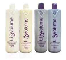 Vloss 2x KIT LISS VOLUME-ESCOVA PROGRESSIVA SEM FORMOL BLOND+NATURAL