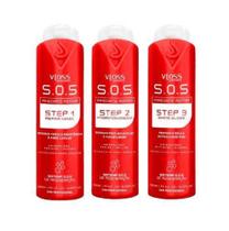 Vloss Kit Immediate Repair S.O.S - Reparação Imediata 3x500ml