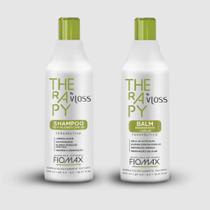 Vloss tratamento antiqueda shampoo+balm 500ml 2x1