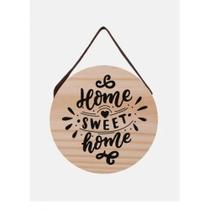 Voador Redondo Home Sweet Home - WoodPrint - Bueno Import Creative