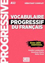 Vocabulaire progressif du francais - niveau debutant complet + cd - nouvelle couverture