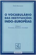 Vocabulario das instituic indo europeias 1