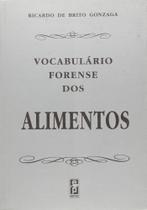 Vocabulario forense dos alimentos