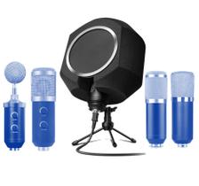 Vocal Smart Com Pop Filter Para Microfone Condensador Vocal - Aj Som Acessórios Musicais