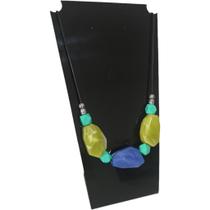 VOCÊ PODE Bijuterias Colar longo Feminino Verde Amarelo Brasil VOCÊ PODE Bijuterias Colar longo Feminino Verde Amarelo Brasil